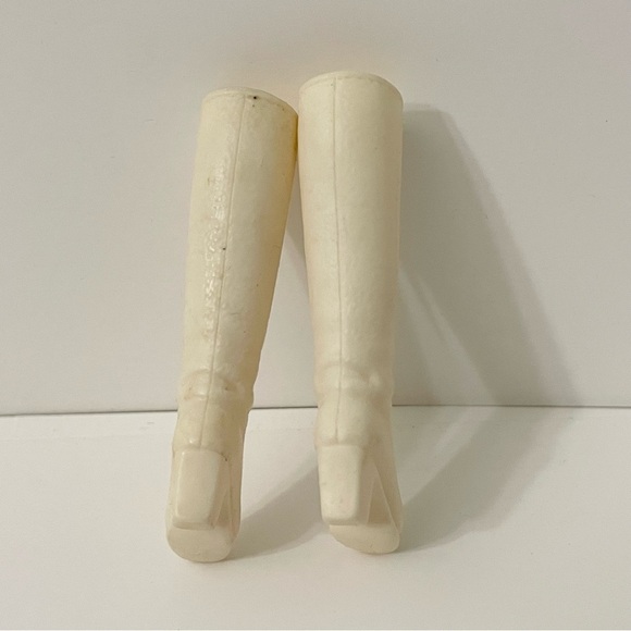 Vintage 1970 Barbie Francie Soft Lace Up Boots Mattel Korea - Picture 4 of 16